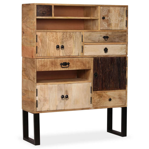 Rustika Rowe -  Sideboard Solid Mango Wood 100x30x130 cm
